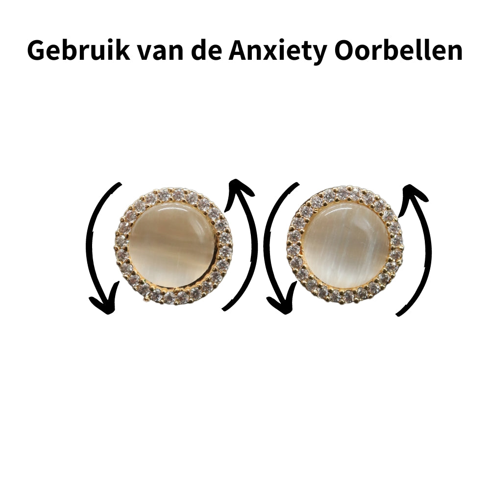 Anxiety Oorbellen (Parel) Goudkleurig Gebruik