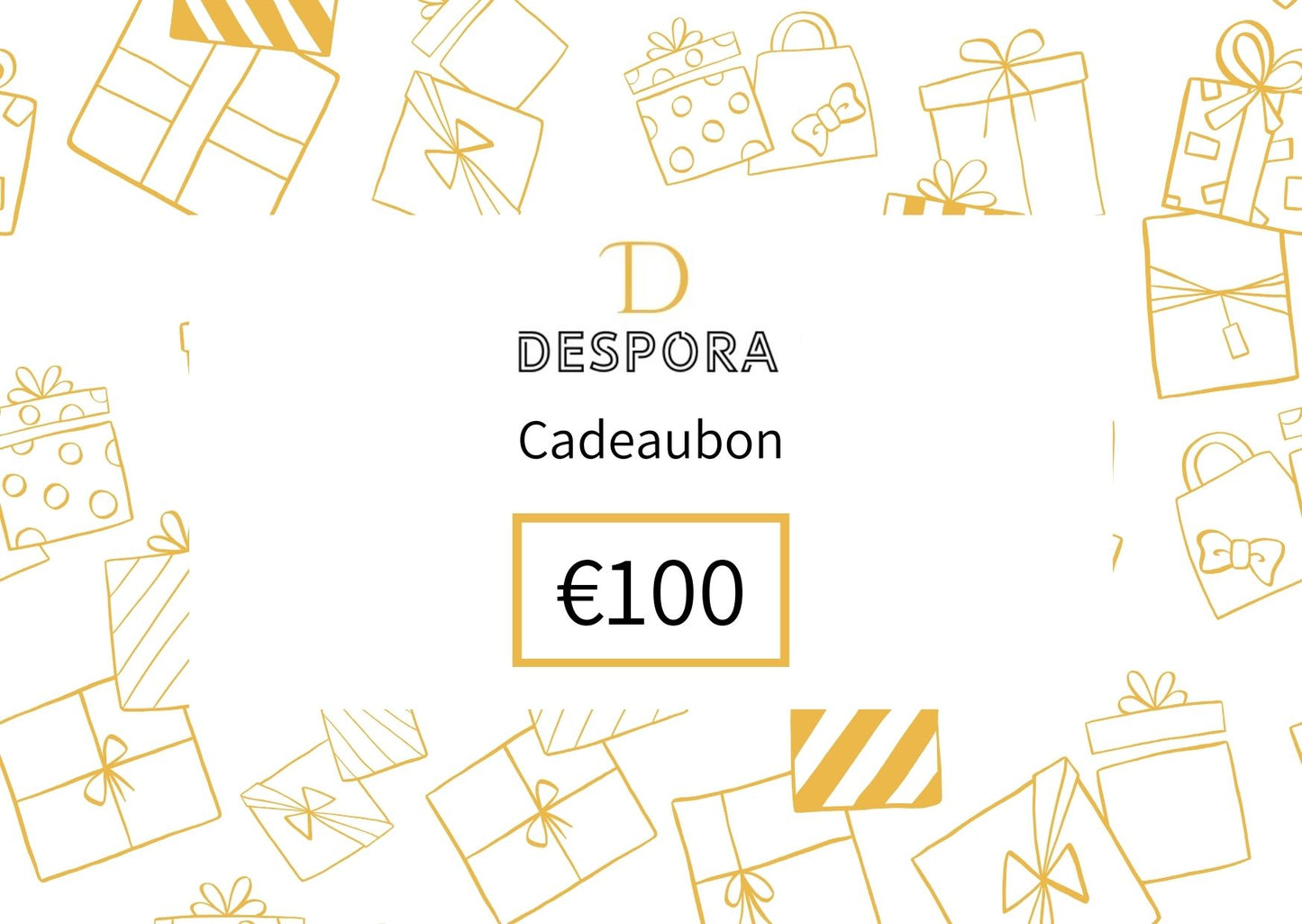 Digitale cadeaubon Despora