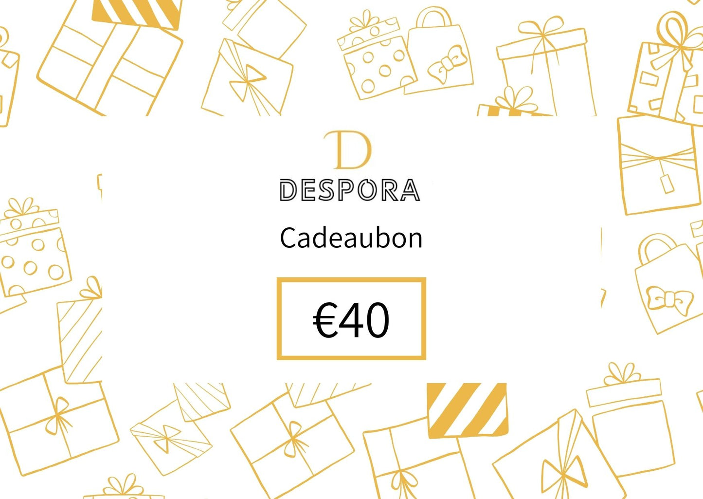 Digitale cadeaubon Despora