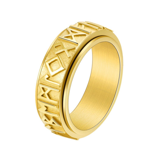 Anxiety Ring (Noors) Goud