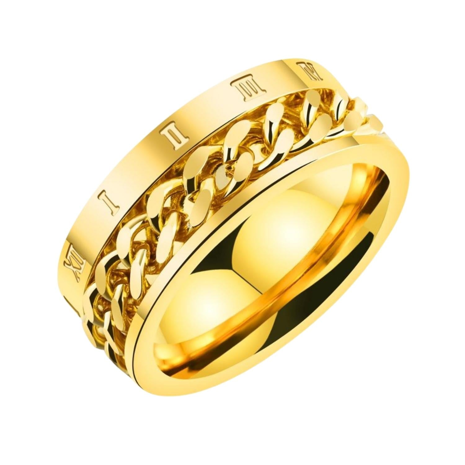 Anxiety Ring (Rome) Goud