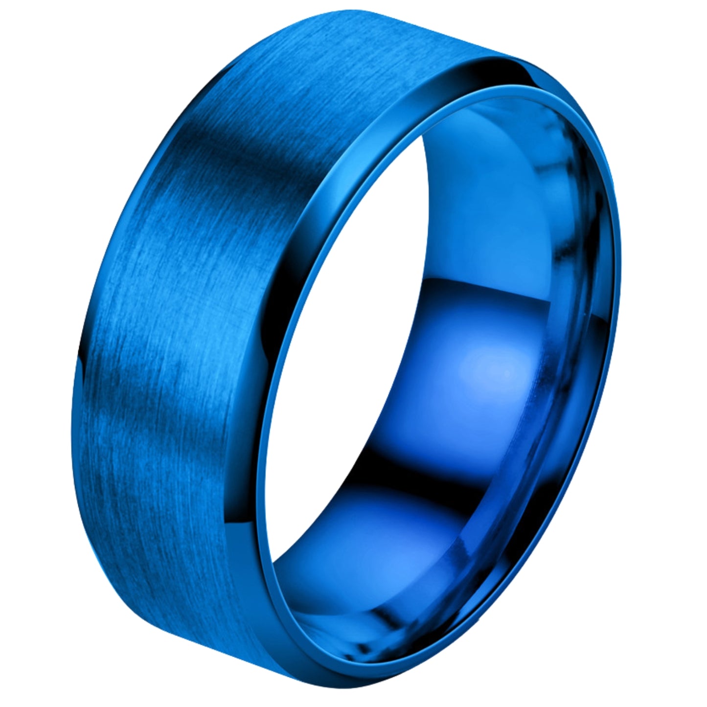 Graveerbare Ring Blauw